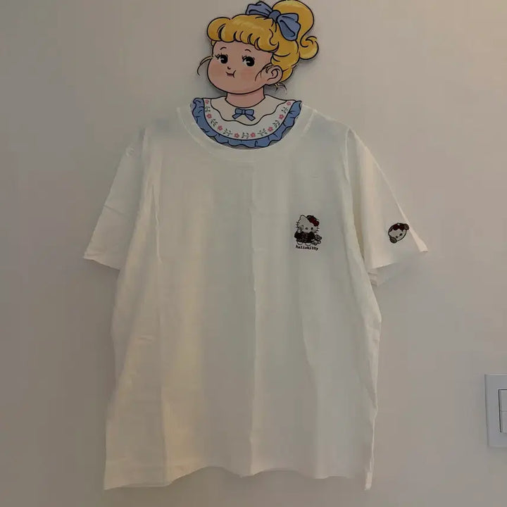 [SOLD OUT] 키티 자수 반팔티 빈티지