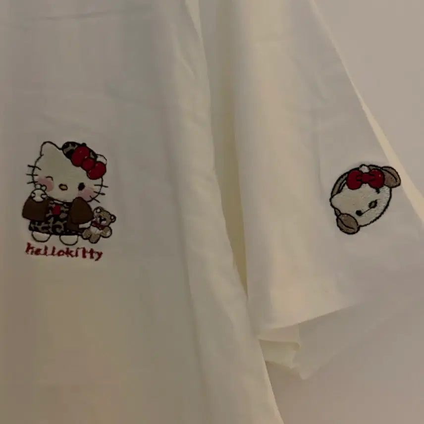 [SOLD OUT] 키티 자수 반팔티 빈티지