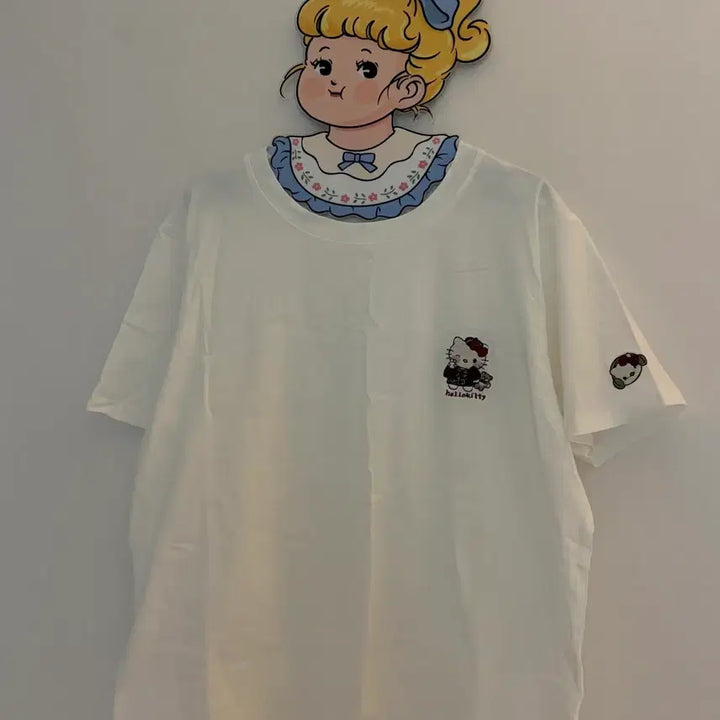 [SOLD OUT] 키티 자수 반팔티 빈티지