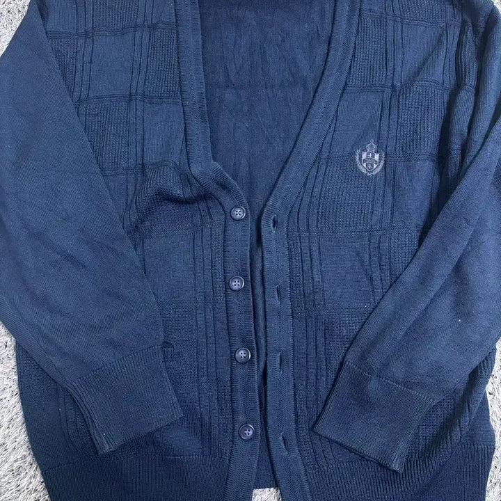 [BUNJANG] ETOILE Wool Cardigan (Navy) - Size 105-110 / 일제 ETOILE 울 가디건 사이즈 105-110