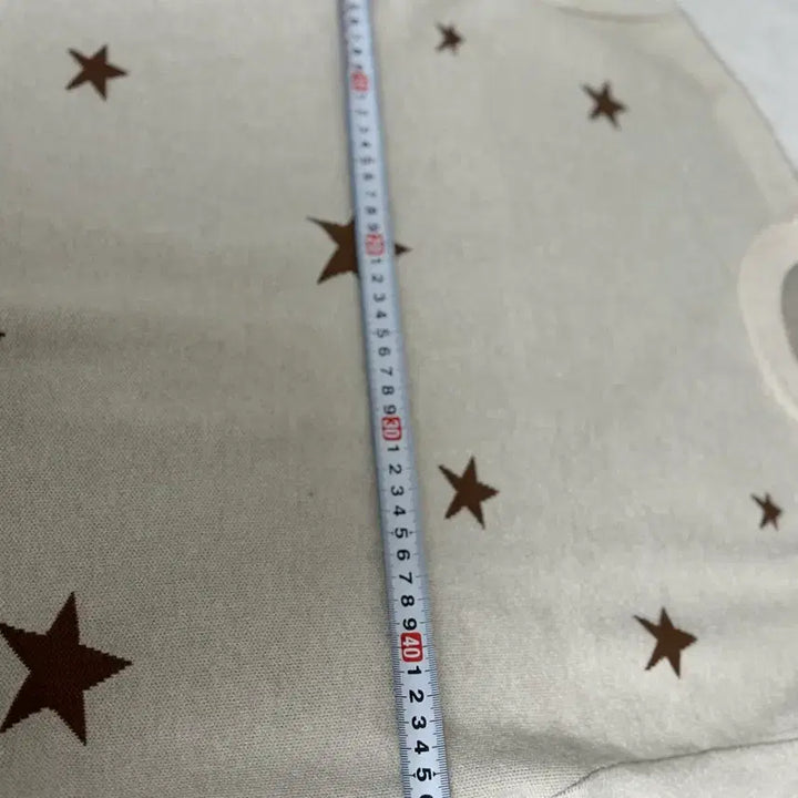[BUNJANG] Unspecified Star Pattern Knit Sweater / 별 패턴 니트 스웨터 베이지 66