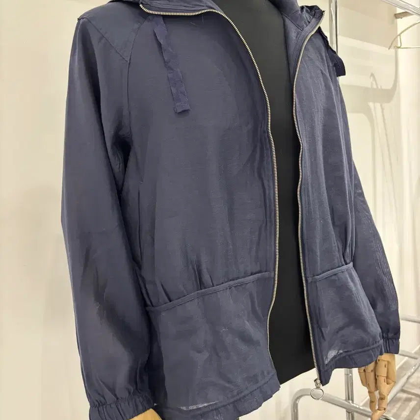 [SOLD OUT] GEORGE 네이비 후드 집업 점퍼