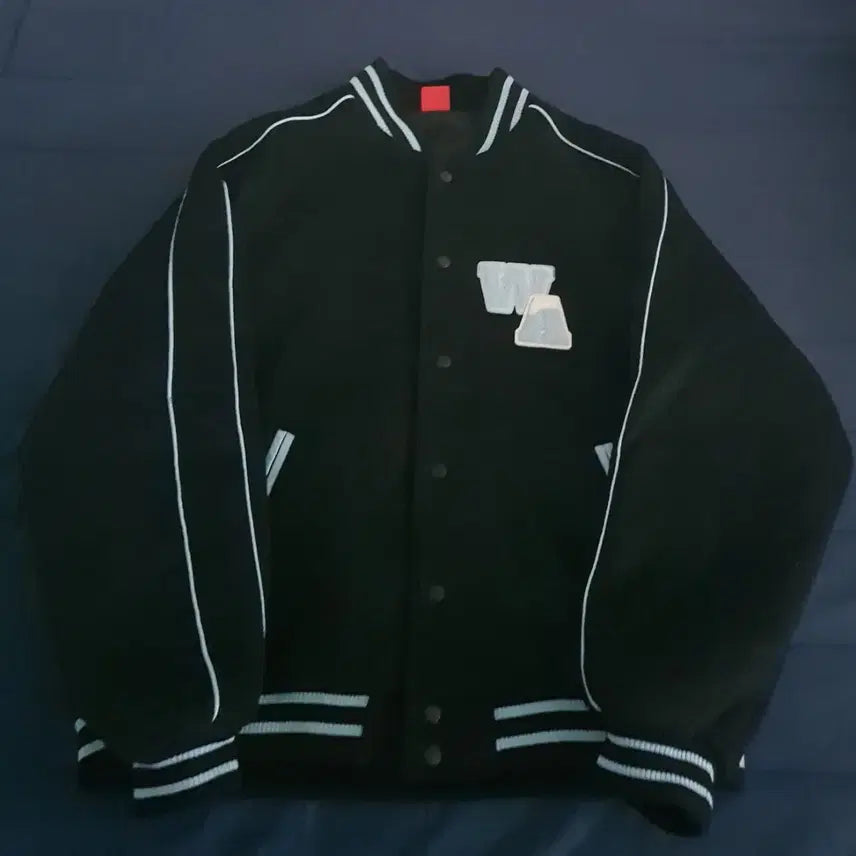 [BUNJANG] Aesop x Wet Boy Varsity Jacket Black XL / 에이소프x웻보이 울 바시티 자켓 블랙 XL