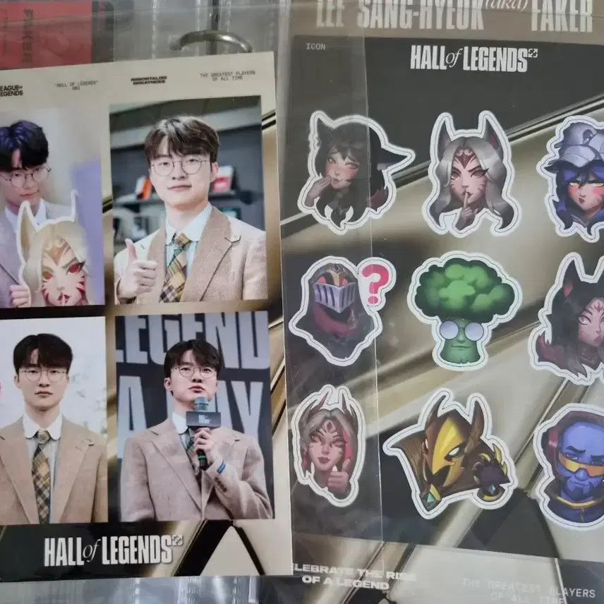 [BUNJANG] Faker Hall of Fame Set Bundle / 페이커 명전 세트 (포카 스티커 등)