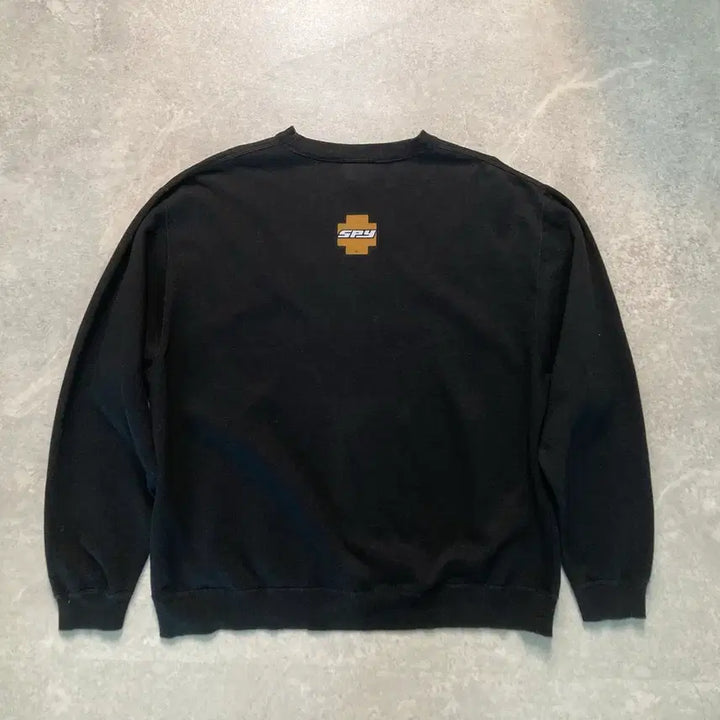 [BUNJANG] SPY Sweatshirt Black XL / SPY 맨투맨 스웻 셔츠