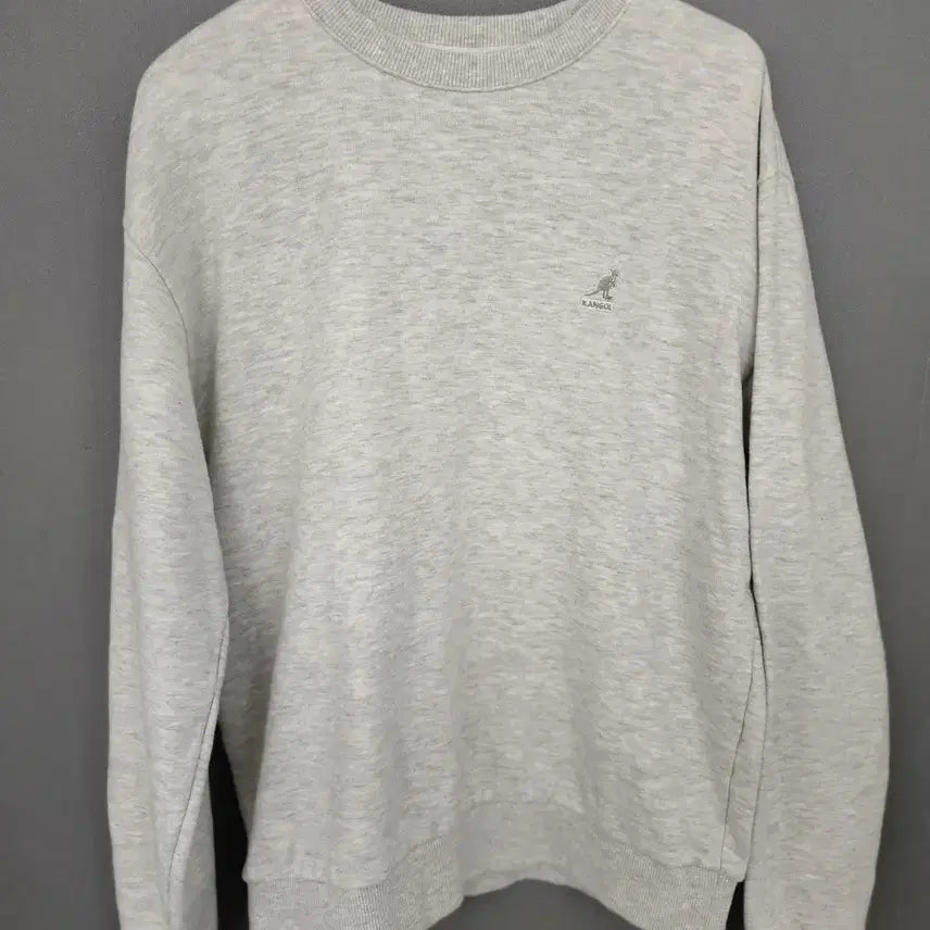 [BUNJANG] Kangol Grey Sweatshirt - S Size / 캉골 맨투맨 티셔츠 회색. S