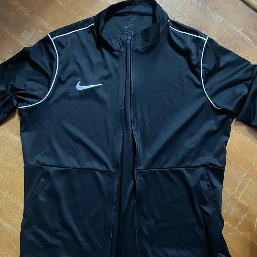 [BUNJANG] Nike Dri-FIT Track Jacket Black XL / 나이키 드라이핏 블랙 트랙 자켓 XL (105~110)