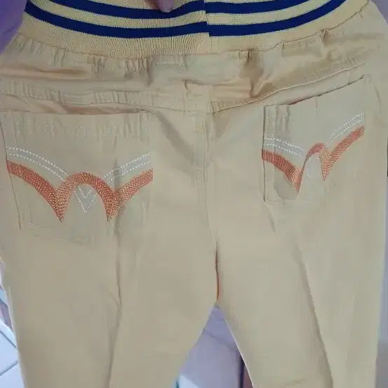 [BUNJANG] New Banding Cotton Pants (Size 13-14) / 새상품 밴딩 면바지