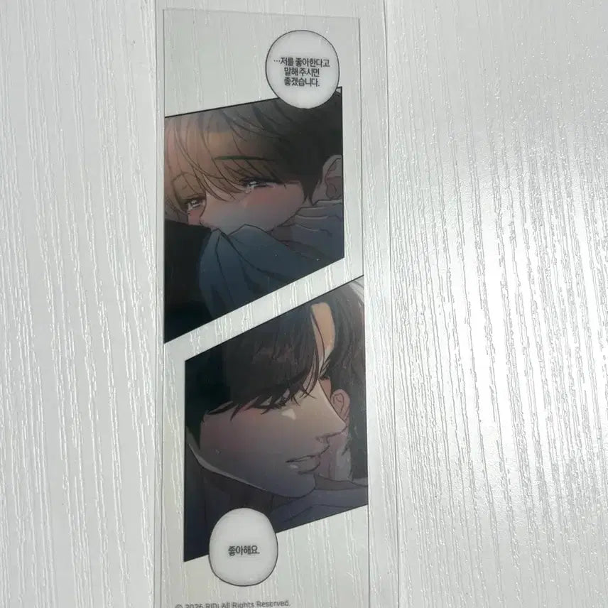 [BUNJANG] Fantajitt Ridibooks Beyond Transparent Bookmark &
