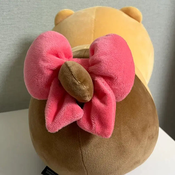 [BUNJANG] Chunsik Ribbon Pillow Cushion Doll / 춘식이 인형 식빵굽는 리본 춘식이 필로우 쿠션 인형