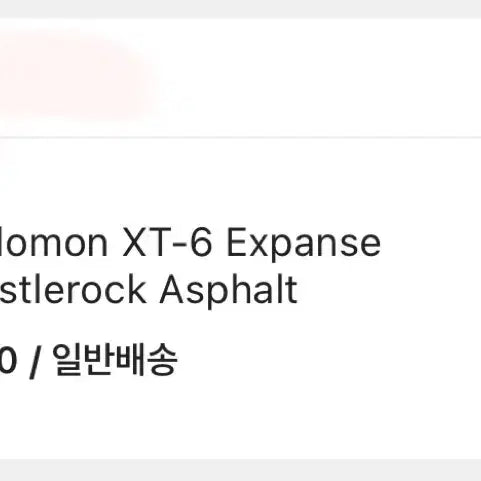 [BUNJANG] Salomon XT-6 Expanse Castor Gray Asphalt Sneakers / 살로몬 xt-6 익스펜스 캐슬락아스팔트