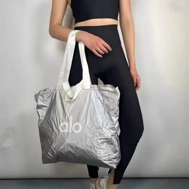 [BUNJANG] Alo Silver Big Bag / 실버 빅백
