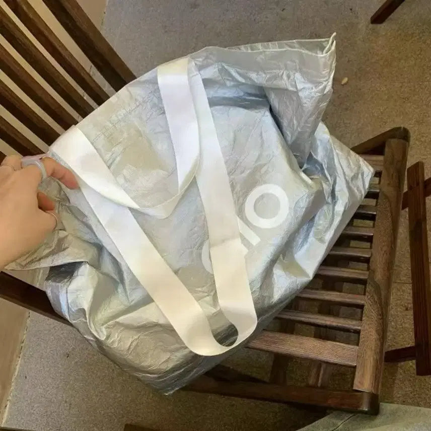 [BUNJANG] Alo Silver Big Bag / 실버 빅백