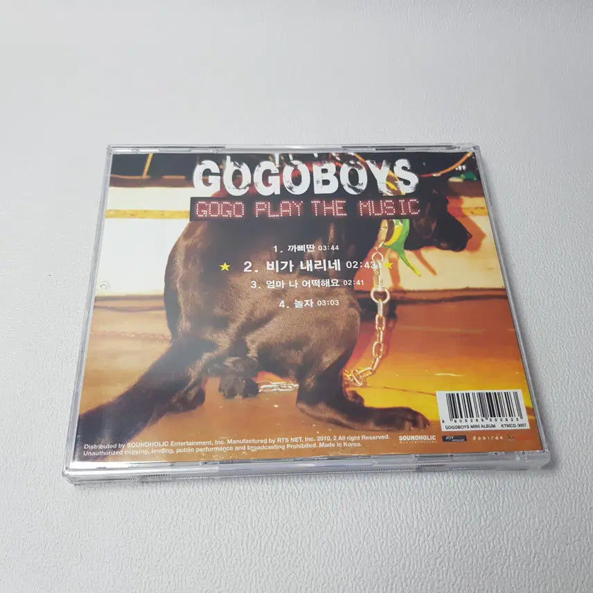 [BUNJANG] GOGOBOYS GOGO PLAY THE MUSIC CD / 고고보이스(GOGOBOYS) CD