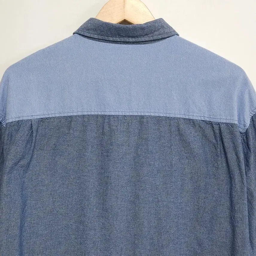 [SOLD OUT] 100~105 LEE 리 배색 루즈핏 포켓 셔츠