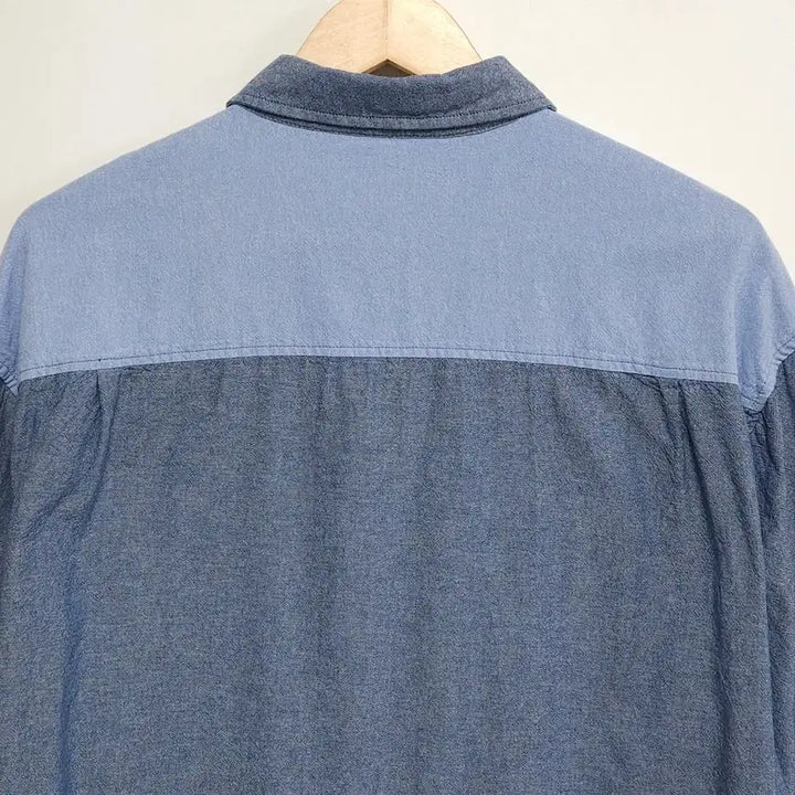 [SOLD OUT] 100~105 LEE 리 배색 루즈핏 포켓 셔츠