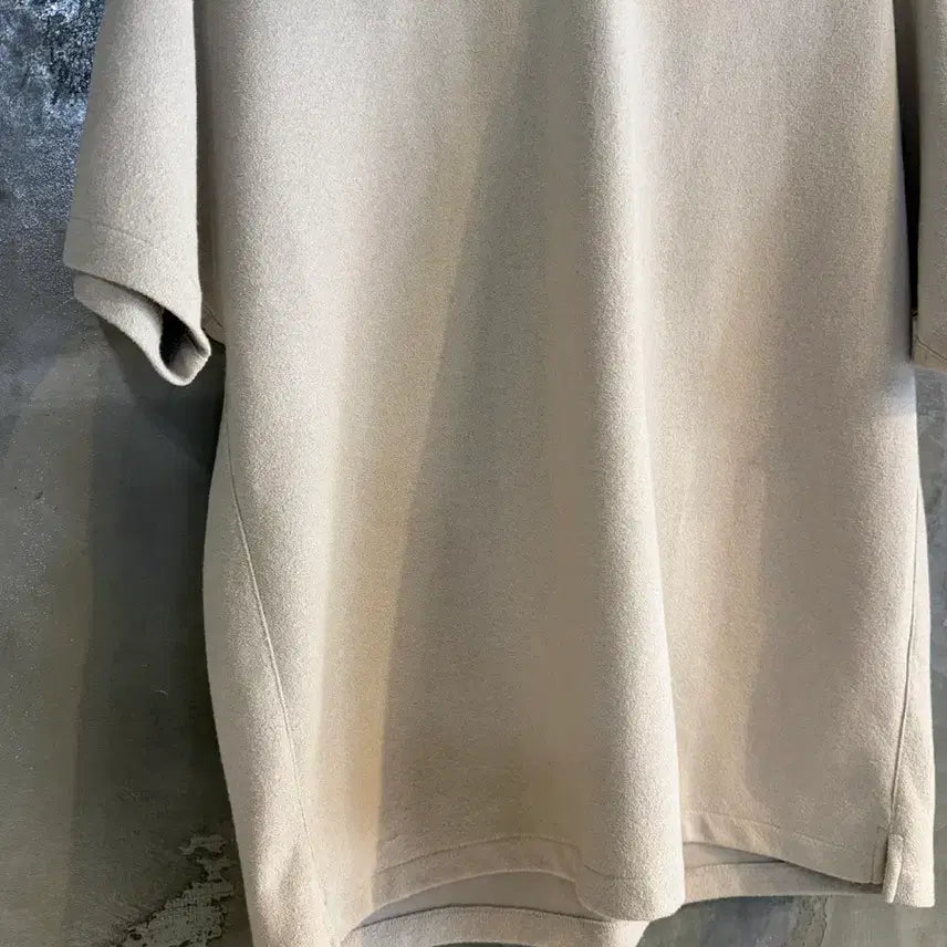 [BUNJANG] Time Towel Ivory Short Sleeve T-shirt (Size 100) / 타임 타올 아이보리 반팔 티셔츠 100