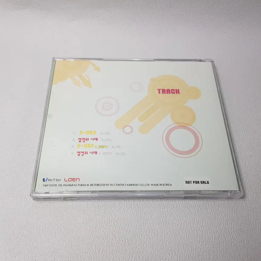 [BUNJANG] HINT D-DAY Digital Single CD / 힌트(HInT) - D-DAY 디지털 싱글 CD