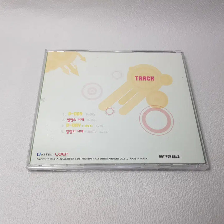[BUNJANG] HINT D-DAY Digital Single CD / 힌트(HInT) - D-DAY 디지털 싱글 CD