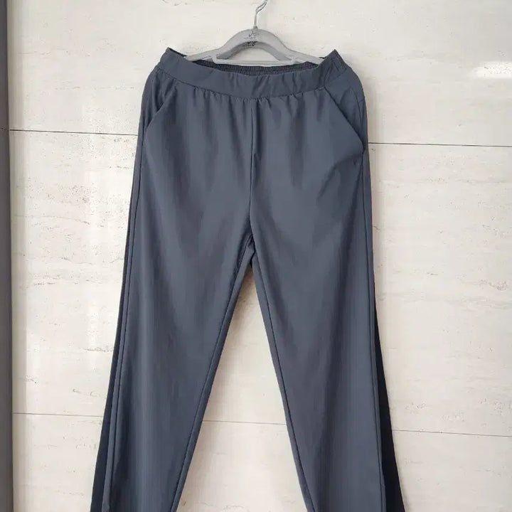 [BUNJANG] Topten Gray/Black Elastic Waist Pants / 탑텐/ 검정/회색 바지