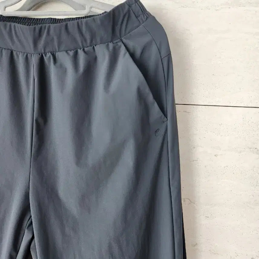 [BUNJANG] Topten Gray/Black Elastic Waist Pants / 탑텐/ 검정/회색 바지