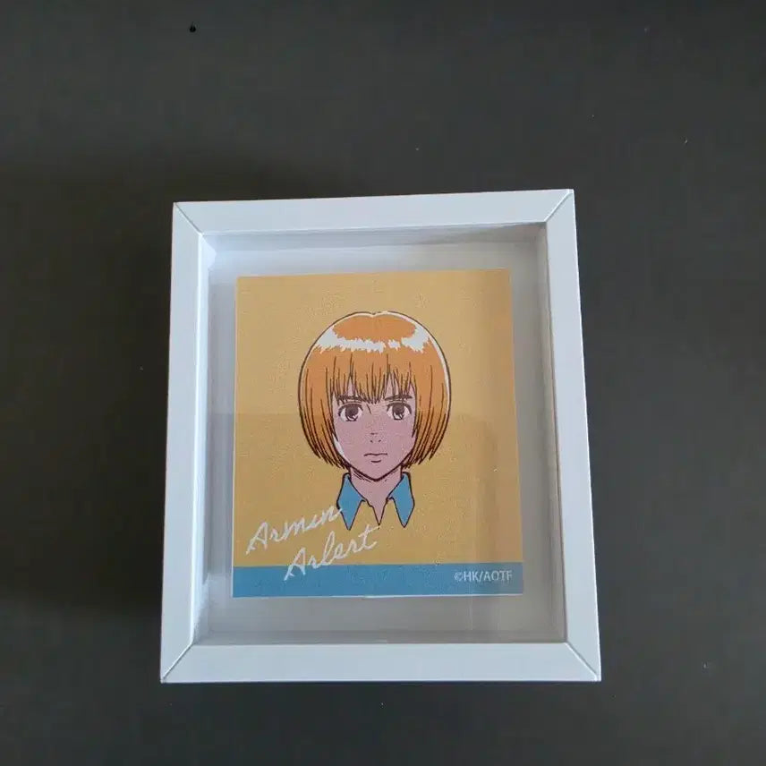 [BUNJANG] WIT Studio Attack on Titan Armin Acrylic Frame Badge / 진격의거인 위트 WIT 팝업 아르민 액자