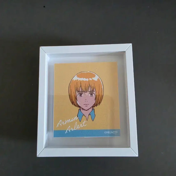 [BUNJANG] WIT Studio Attack on Titan Armin Acrylic Frame Badge / 진격의거인 위트 WIT 팝업 아르민 액자