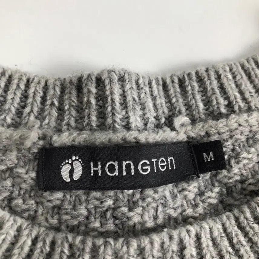 [BUNJANG] Hang Ten Cable Knit Sweater / 행텐 케이블 니트 스웨터