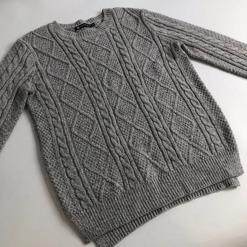 [BUNJANG] Hang Ten Cable Knit Sweater / 행텐 케이블 니트 스웨터
