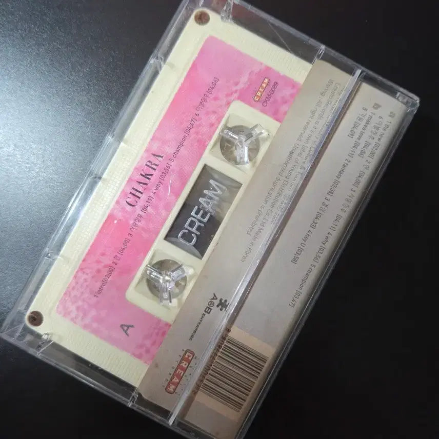 [BUNJANG] Chakra 1st Album Cassette Tape / W3 샤크라 CHAKRA 1집 카세트 테이프