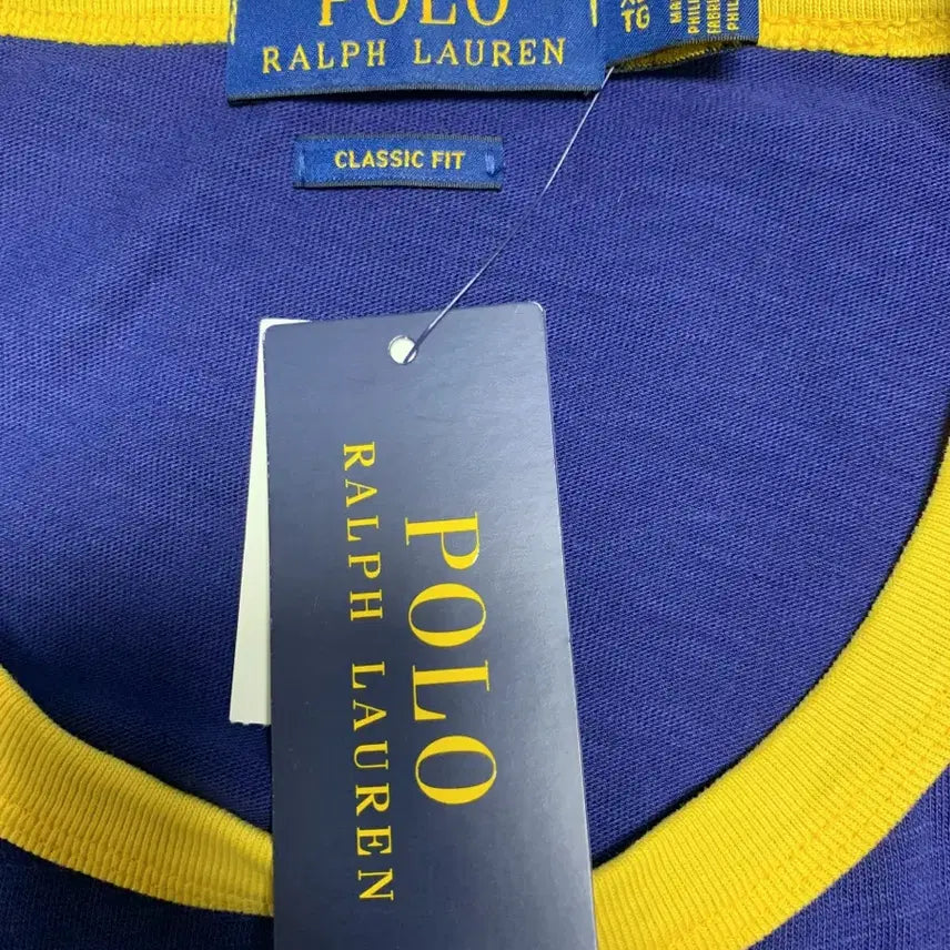 [BUNJANG] Polo Ralph Lauren Polo Team Ringer T-Shirt / 폴로 랄프로렌 폴로팀 링거 티셔츠