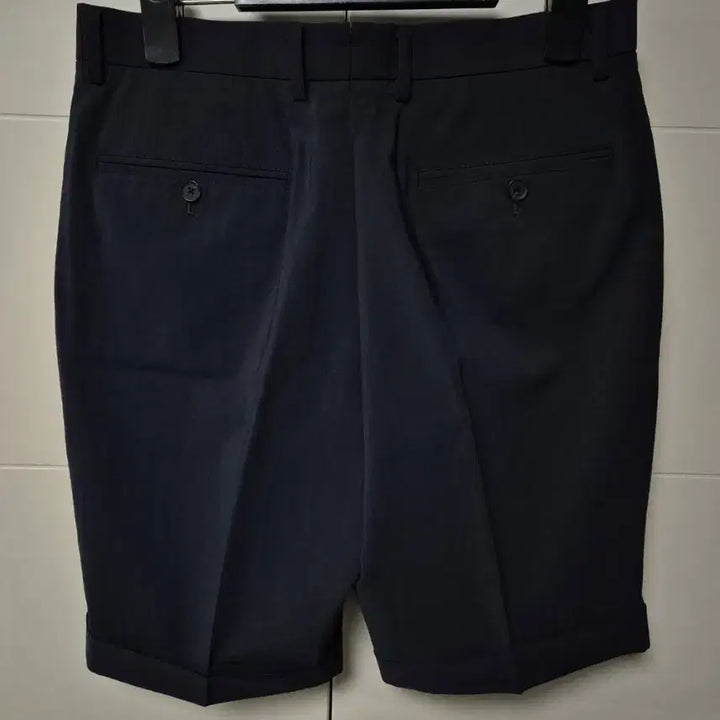 [BUNJANG] ZIG KIE Dark Navy Shorts / (78) 지이크 쇼츠 반바지 슬랙스