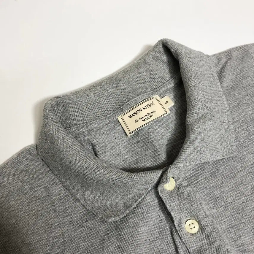 [SOLD OUT] 메종키츠네 폭스 반팔 카라티 s