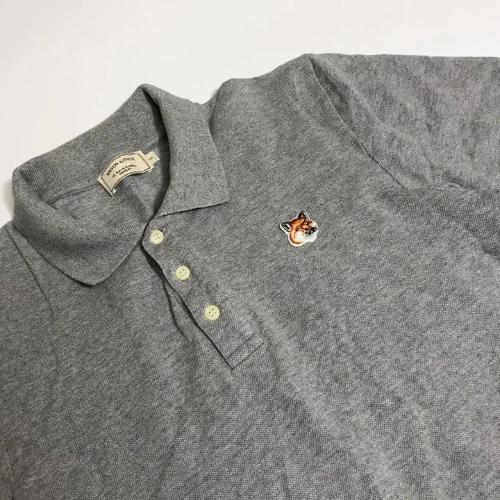 [SOLD OUT] 메종키츠네 폭스 반팔 카라티 s