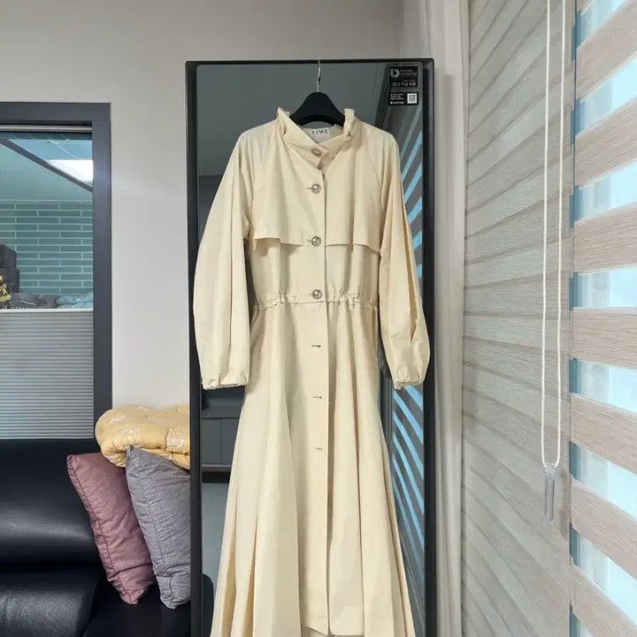 [BUNJANG] Time Trench Coat Dress / (가격할인)타임 트렌치코트 겸 원피스