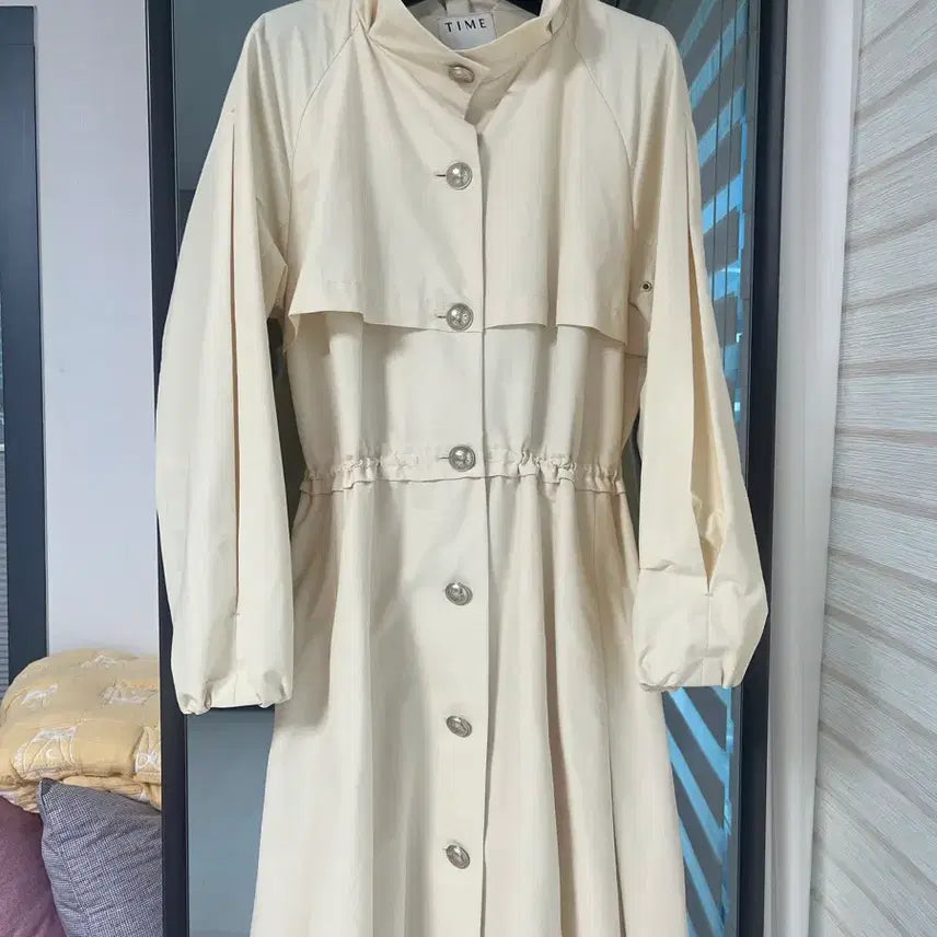 [BUNJANG] Time Trench Coat Dress / (가격할인)타임 트렌치코트 겸 원피스