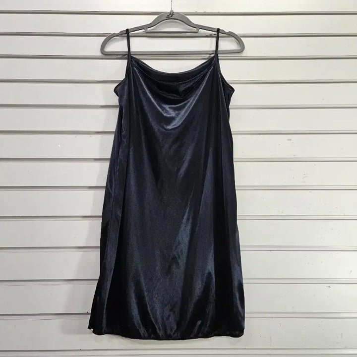 [BUNJANG] Treasure Hunter Angel Navy Blue Adjustable Strap Slip Dress / 진네이비  신축성좋은 끈슬립 66/보물찾기천사