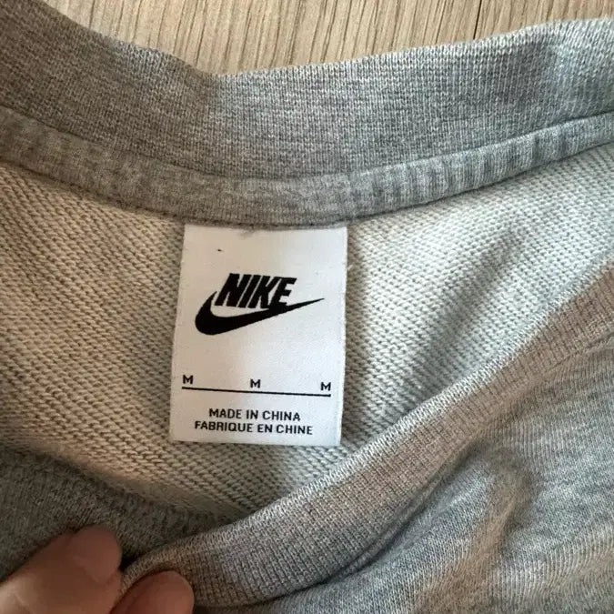 [BUNJANG] Nike Gray M Crewneck Sweatshirt / 나이키 맨투맨  그레이 색상  M