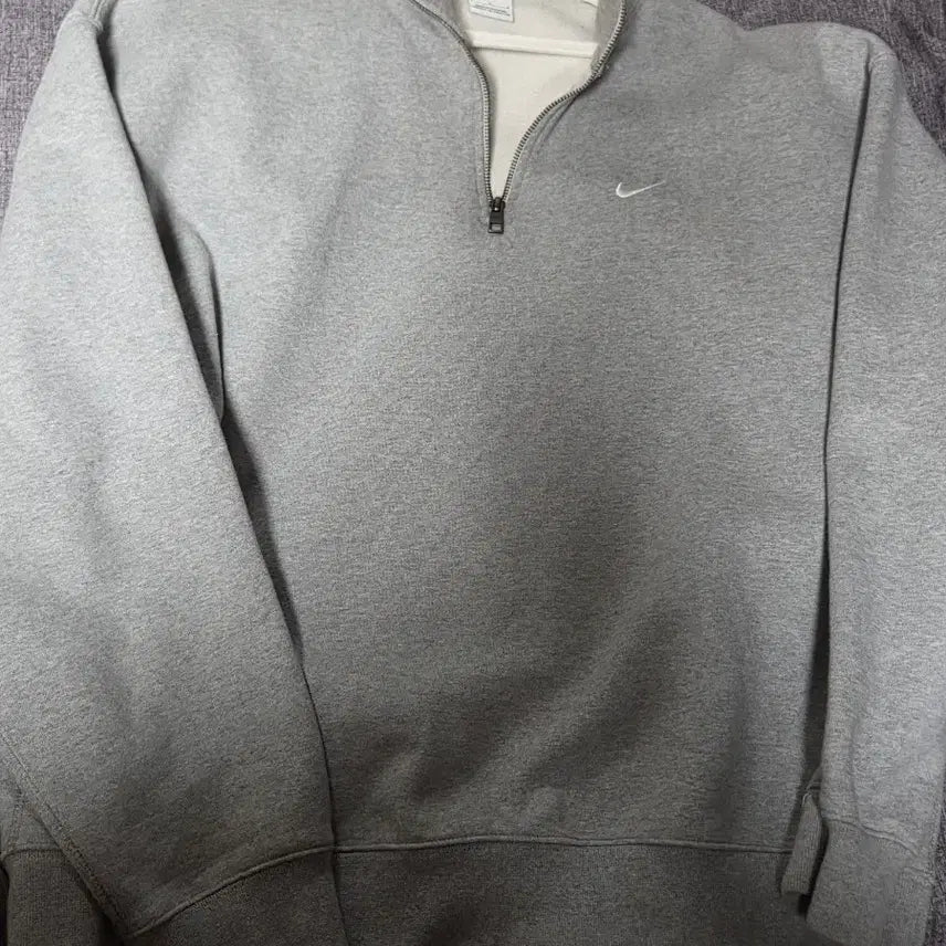 [BUNJANG] Nike NRG Solo Swoosh Half Zip Sweatshirt L / (L) 나이키 nrg 솔로 스우시 하프집업 맨투맨