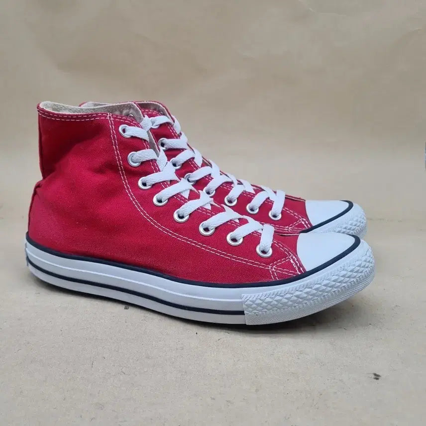 [BUNJANG] Converse Chuck Taylor Red High-Top Sneakers (Men&
