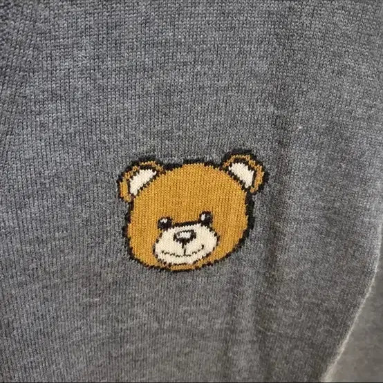 [BUNJANG] Moschino Teddy Bear Cardigan / 모스키노 곰돌이 가디건 정품