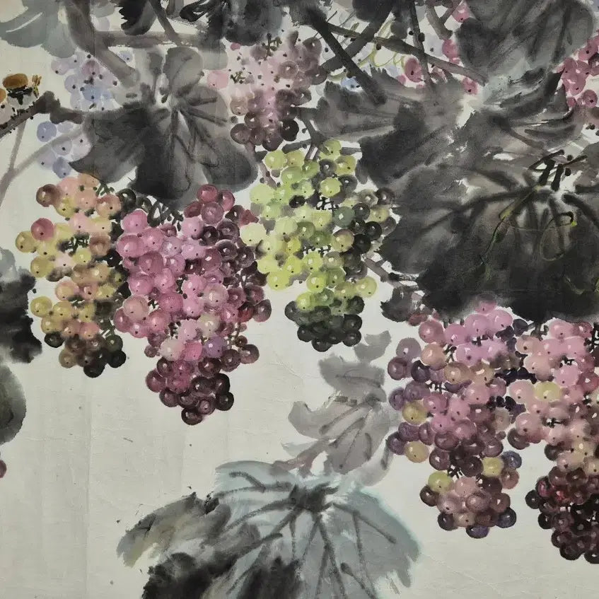 [SOLD OUT] 최성룡, 포도원의 8월, 73x51cm, 1998년.