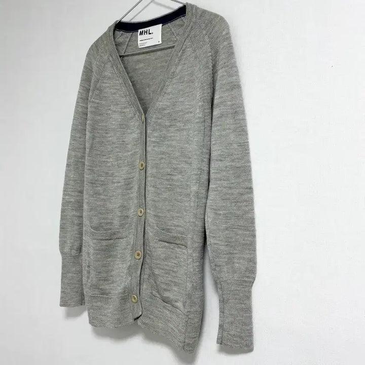 [BUNJANG] Margaret Howell Wool Cardigan / 마가렛호웰 가디건_수선