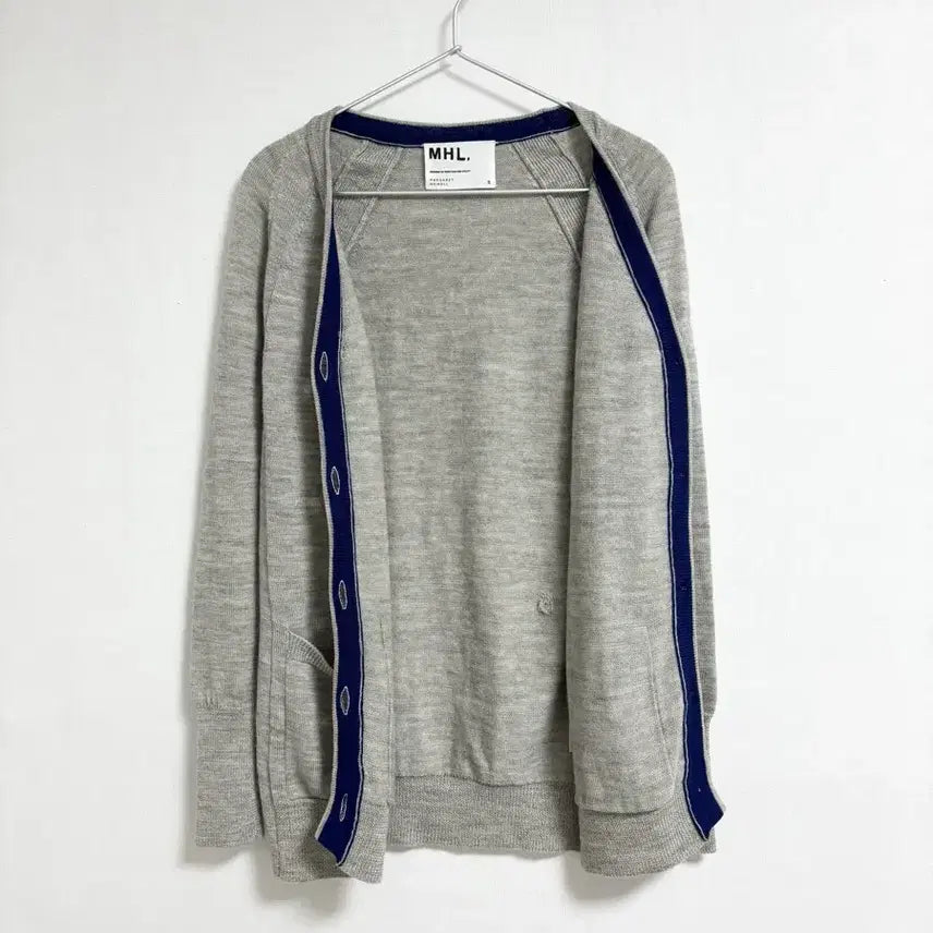 [BUNJANG] Margaret Howell Wool Cardigan / 마가렛호웰 가디건_수선