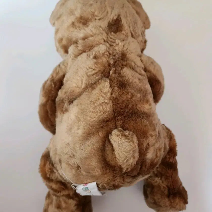 [BUNJANG] Aurora Vintage Teddy Bear Holding Heart Cushion / 고전 오로라 빈티지 곰인형 하트