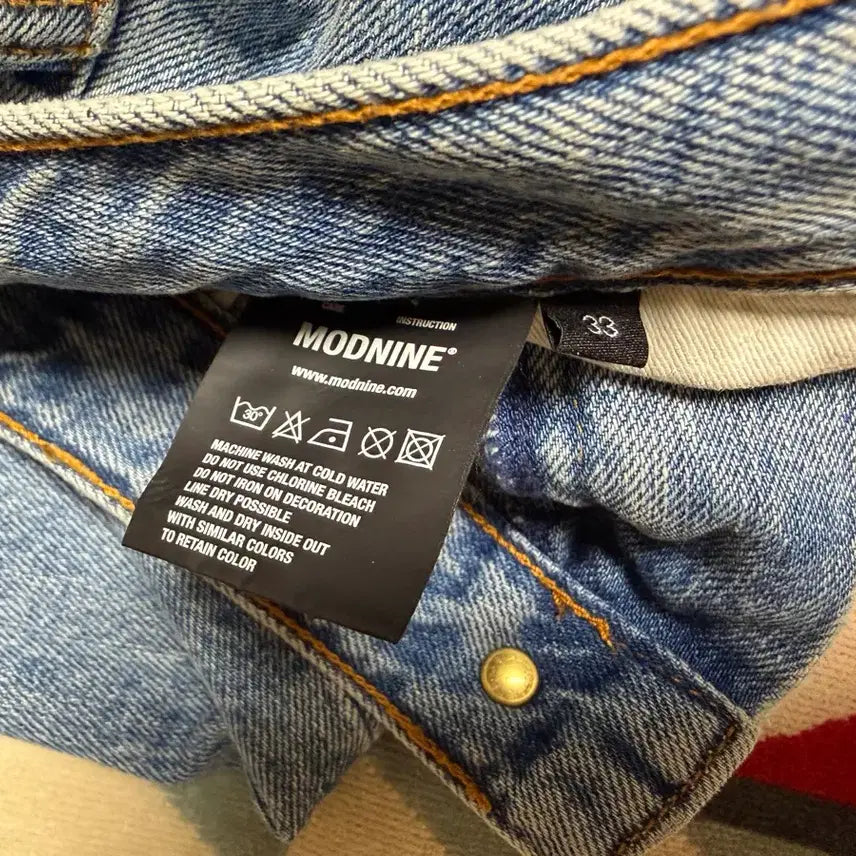 [BUNJANG] Mod9 Retrospect MOD1w Denim Jeans / 모드나인 데님 Retrospect MOD1w 33사이즈