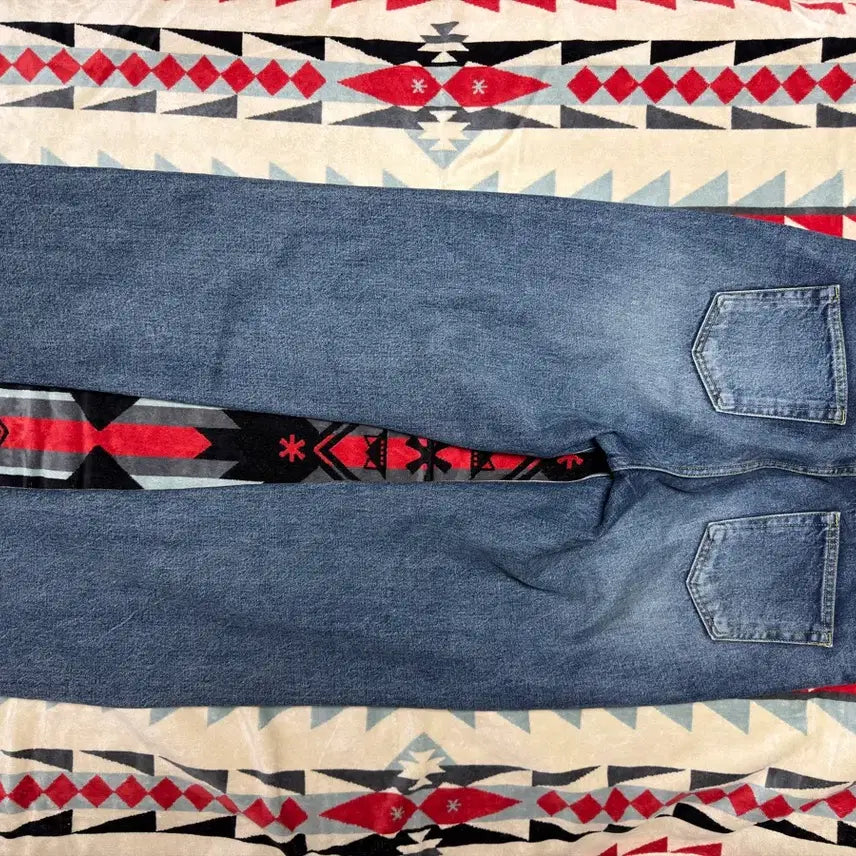 [BUNJANG] KURABO ROCKSTAR Jeans Wide Straight 34 / KURABO ROCKSTAR JEANS [WIDE STRAIGHT] 34