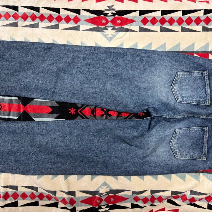 [BUNJANG] KURABO ROCKSTAR Jeans Wide Straight 34 / KURABO ROCKSTAR JEANS [WIDE STRAIGHT] 34