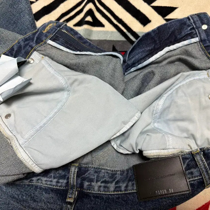 [BUNJANG] KURABO ROCKSTAR Jeans Wide Straight 34 / KURABO ROCKSTAR JEANS [WIDE STRAIGHT] 34