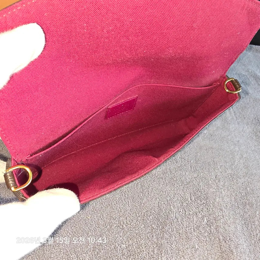 [BUNJANG] Louis Vuitton Monogram Pochette Felicie Crossbody Bag / 루이비통 모노그램 크로스백